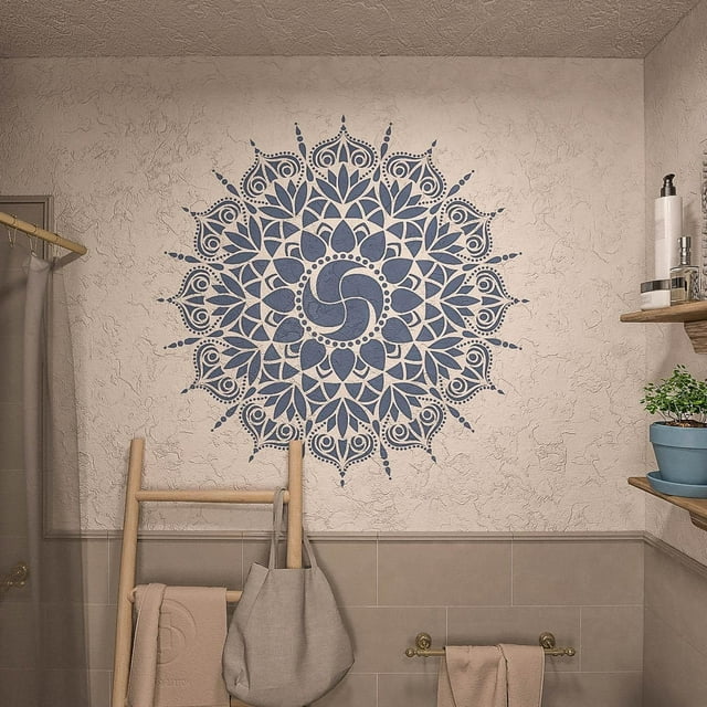 Decorative Symmetrical Stencil Large Stencil Wall Stencil