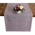 thumbnail image 1 of Decorative Table Runners for Home Dining,Coffee, Tea, Foyer Tables, Dresser Scarves, Everyday Use (Dark Lavender/French Lilac, 15x60), 1 of 3