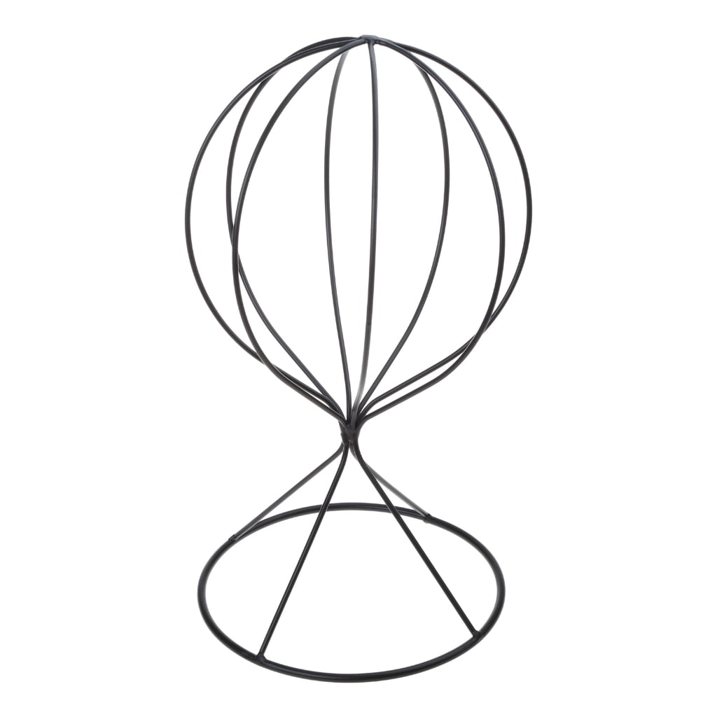 Decorative Tabletop Hat Rack, Metal Wigs Display Stand Holder for Cap ...