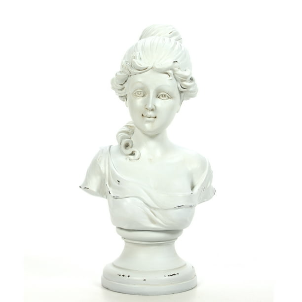 Decorative Tabletop Victorian Bust Sculpture