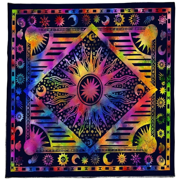 Decorative Tarot Tablecloth Witchcrafts Table Cloth for Tarot Enthusiasts