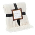 thumbnail image 1 of Decorative Throw Blanket - 50x60in Soft Knit with Delightful Fringe Edges for a Sophisticated and Cozy Touch to Your, 1 of 9
