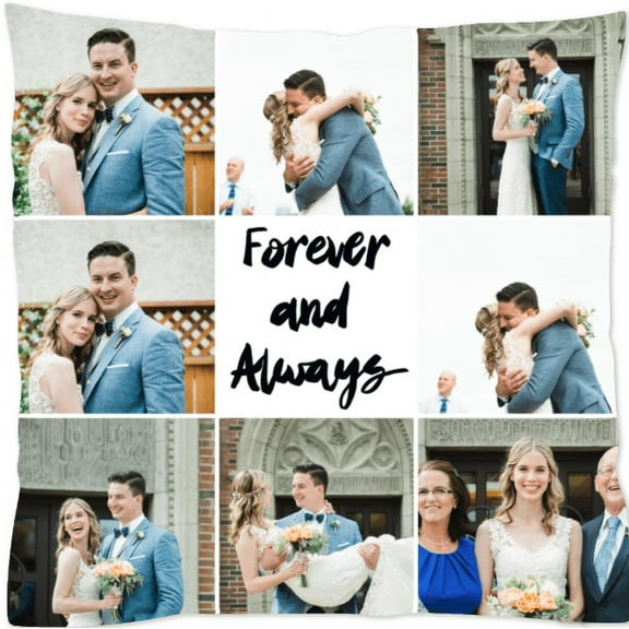 16x16 Decorative Throw Pillow, Customize and Personalize. Adult, Teen, Tween, Unisex.