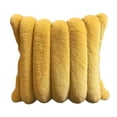 thumbnail image 1 of Decorative Throw Pillow Covers, 20X20 In, Warm Mustard, Soft Pillow Covers, Living Room Couch, Seating Accents, 1 Pc, 1 of 5