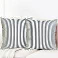 thumbnail image 1 of Decorative Throw Pillow Covers Set of 2 Black Fashion Polka dot Pillow Covers 18x18 Inch Throw Pillow Cover Linen Pillowcase Farmhouse Outdoor Pillow Covers for Couch Sofa Living Room, 1 of 5