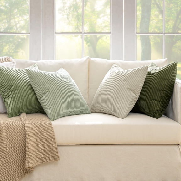 Decorative Throw Pillow Covers Set of 4