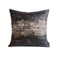 thumbnail image 1 of Decorative Throw Pillow Covers Shiny Black&Gold Pillow Cover Luxury Jacquard &Velvet Black Couch Sofa Pillow Covers 18 x 18 Inch, 1 of 4