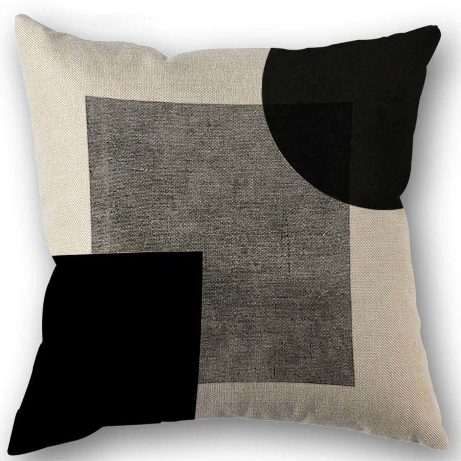 Decorative Throw Pillow Covers Soft and Durable Cushion Covers Abstract Geometric Pattern Pillow Cases for Living Room, Bedroom, or Home Decor