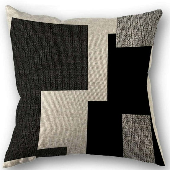 Decorative Throw Pillow Covers Soft and Durable Cushion Covers Abstract Geometric Pattern Pillow Cases for Living Room, Bedroom, or Home Decor