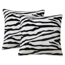 Decorative Throw Pillow Covers with Artistic Patterns, Soft Accent Cushion Covers for Sofa Couch Bed Living Room Home Décor 2-PACK(Cover Only)