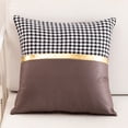 thumbnail image 1 of Decorative Throw Pillow for Sofa Bed Chair, Classic Pattern Accent Cushion Series with Modern Contrast Detail for Elevated Home Styling, 1 of 16