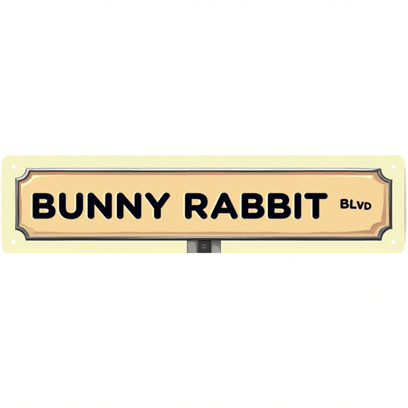 Decorative Tin Sign - 16*4 Inch "SIP HAPPENS BUNNY RABBIT BLY" Funny Design for Kitchen, Living Room, Patio - Tin Signs, Ideal for Funny Signs, Retro Kitchen Decor, Funny Room Decor