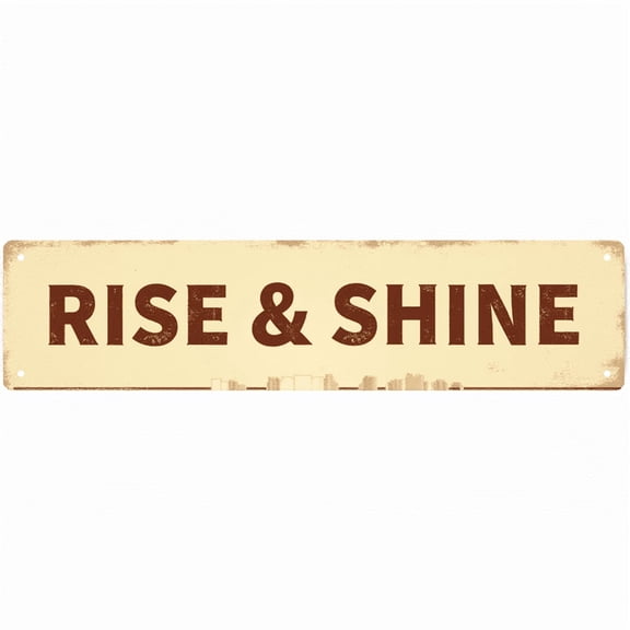 Decorative Tin Sign - 16*4 Inch "Vintage Versatile Design" Multipurpose Decor for Living Room, Bedroom, Garage - Tin Signs, Ideal for Unique Wall Decor, Vintage Decor for Home, Funny Room Decor