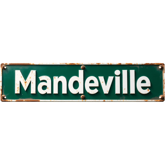 Decorative Tin Sign 16*4 Inches - New Orleans Vintage Street Sign - Great for Vintage Home, Bathroom, Patio - Includes vintage decor for home, bathroom signs decor, patio signs