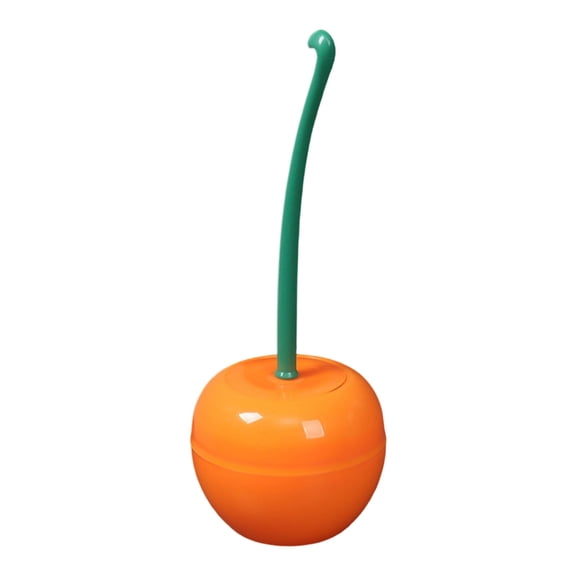 Decorative Toilet Brush Cherries Shape Design Prevents Residues Formation