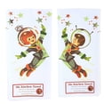 thumbnail image 1 of Decorative Towel Vintage Space Cadets Set / 2 100% Cotton Judy Outer Elroy Vl125*Vl124, 1 of 3