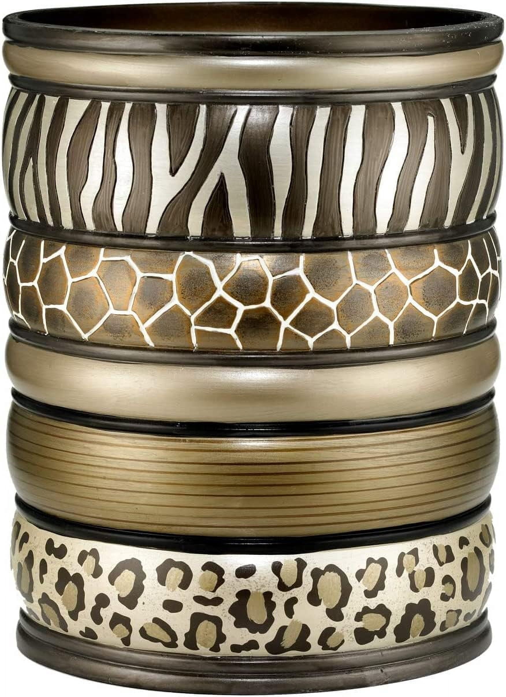 Decorative Trash Can for Bathroom, Office & Bedroom - 2.1 Gallons ...