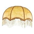 thumbnail image 1 of Decorative Umbrella Lamp Shade Lamp Cover Retro with Tassel for Reading Room Easily Install Exquisite European Style E27 Light Accessories Style B, 1 of 10
