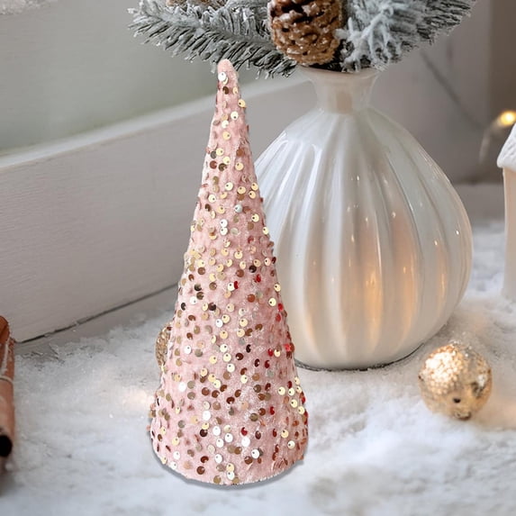 Elegant Holiday Desktop Ornament Festive Seasonal Celebration Decoration Home Unique Idea