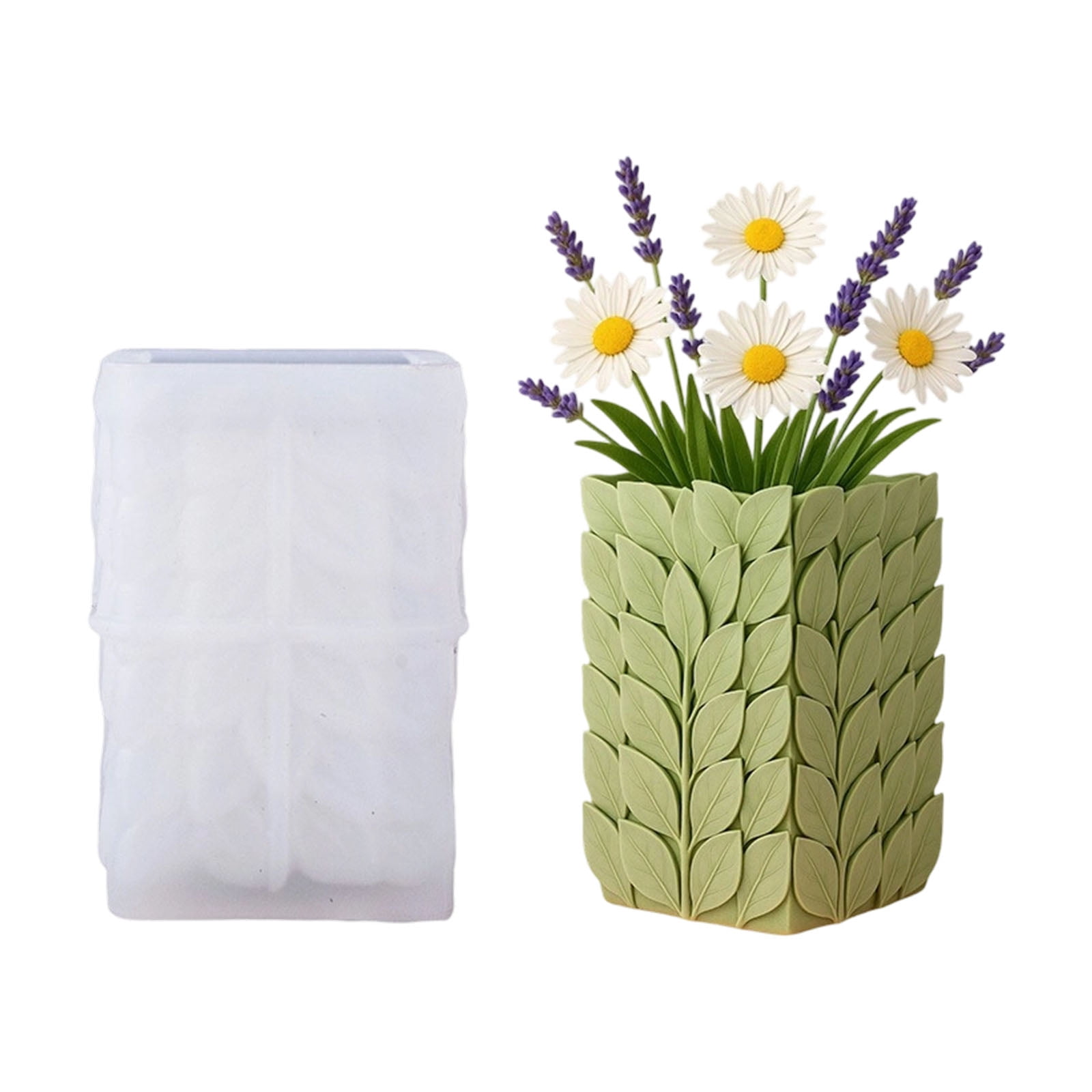 Decorative Vessel Mold in Silicone for Casting, Vase Form for Home ...