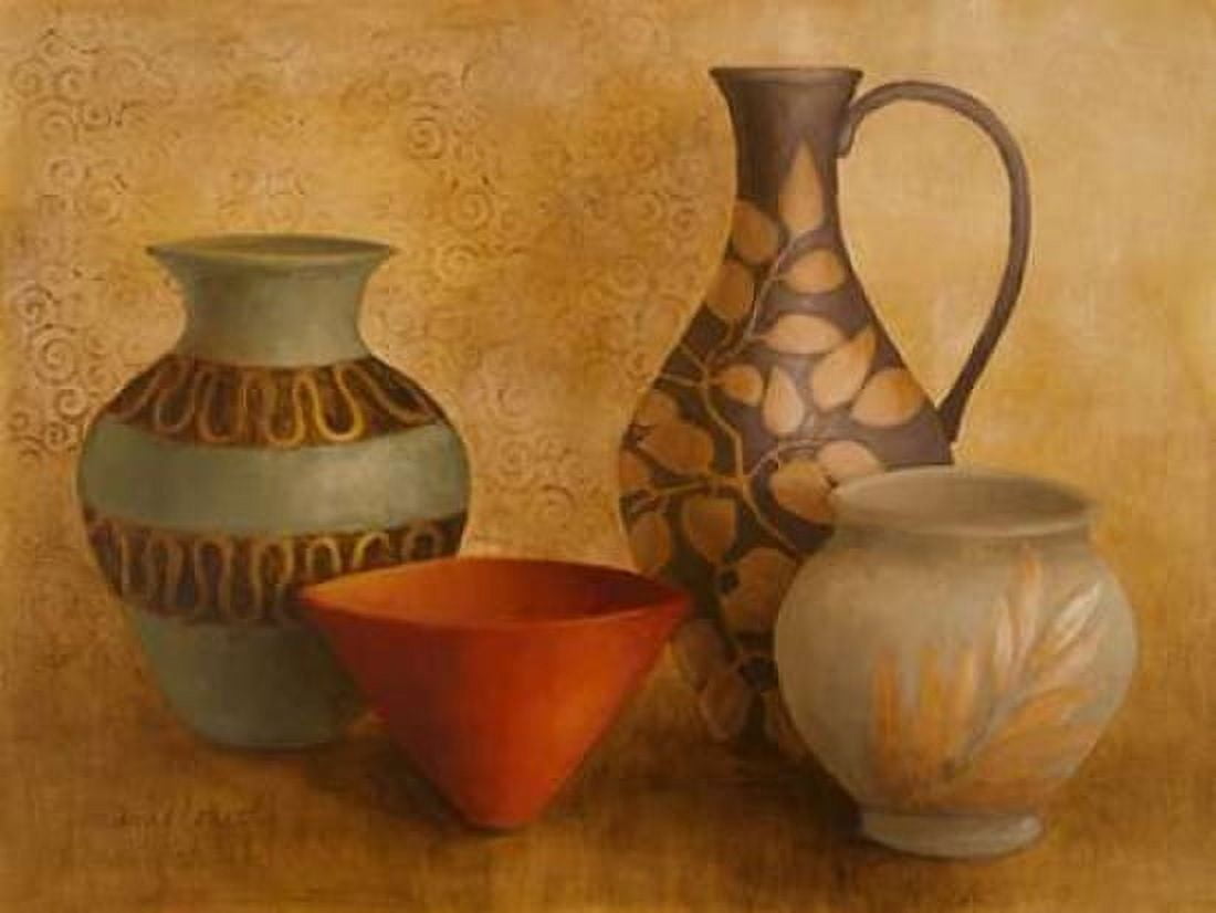 Decorative Vessel Still Life I Canvas Art - Lanie Loreth (18 x 24)