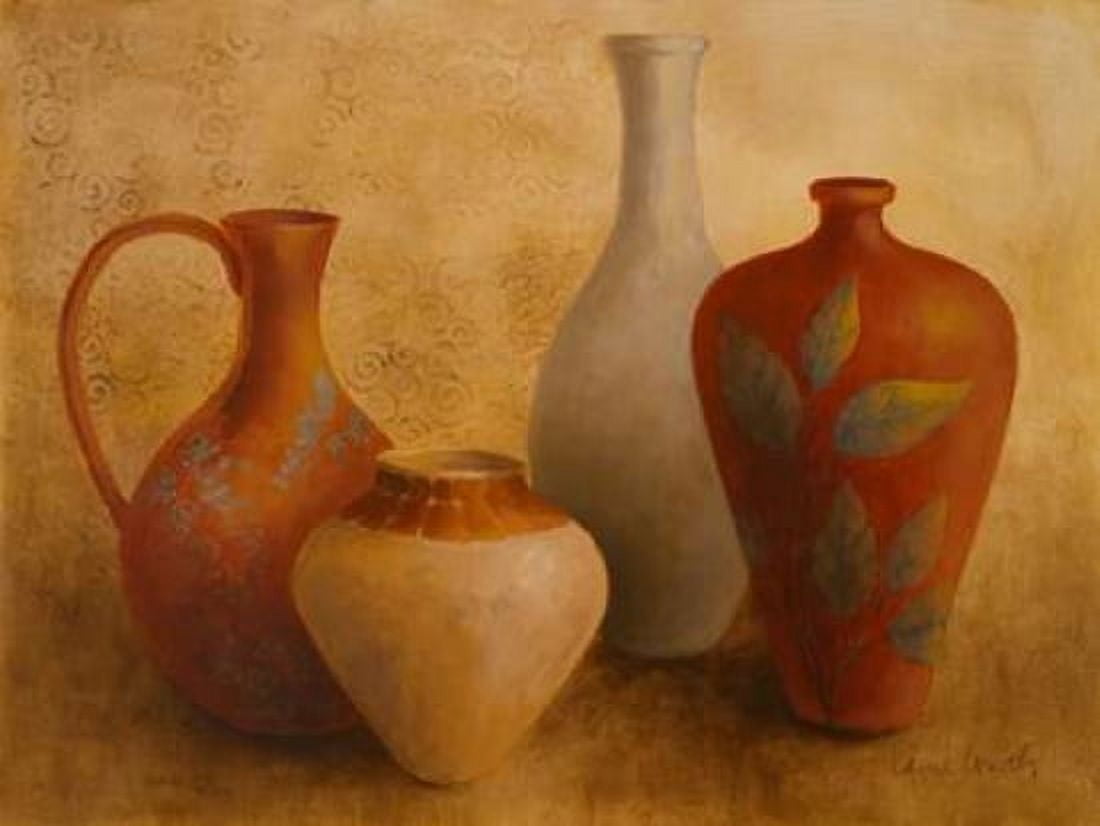 Decorative Vessel Still Life II Canvas Art - Lanie Loreth (18 x 24)