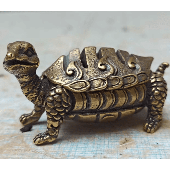 Decorative Vintage Bronze Buddha Censer Incense Burner Unique Ritual Dragon Incense holder, Tibet culture Brass Ash catcher censer Incensory