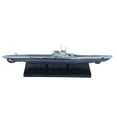 thumbnail image 1 of Decorative WWII German U552 Submarine Model, Alloy & PC Material, 1:350 Scale for Office, 1 of 8
