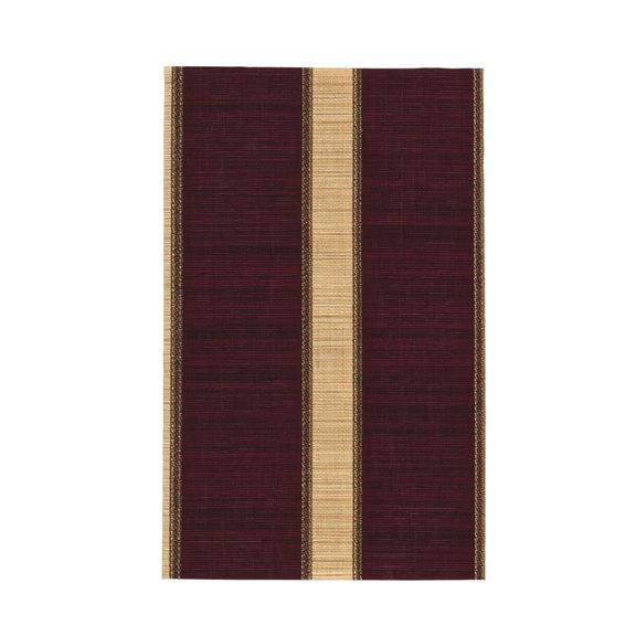 Decorative Waffle Towel Kitchen Dish Towel 26x16in Multi-Purpose Tea Towel Absorbent Quick Dry Oil Resistant Maroon Stripe_3
