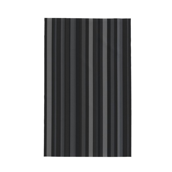 Decorative Waffle Towel Kitchen Dish Towel 26x16in Multi-Purpose Tea Towel Absorbent Quick Dry Oil Resistant Pale Violet Grey Stripe_3