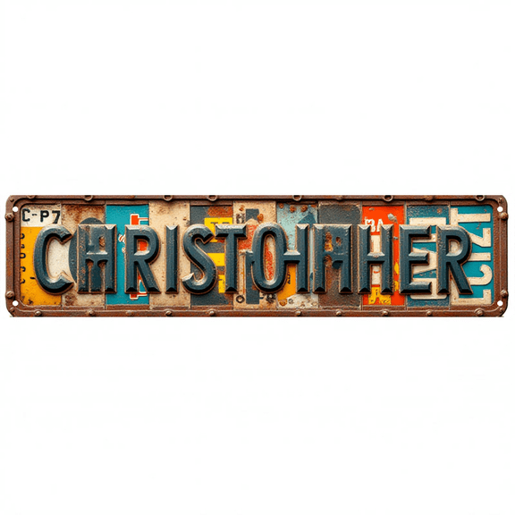 Decorative Wall Art 16x4 Inch Tin Signs "CHRISTOPHER STREET" Street Decor for Bedroom Garage Bar Vintage Man Cave room decor street signs wall decor