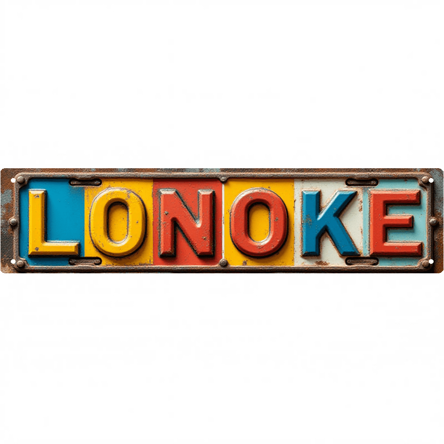 Decorative Wall Art 16x4 Inch Tin Signs 