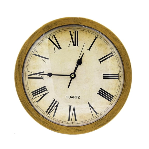 Decorative Wall Clock with Hiddens Compartment Safe Cash Storing Box Cash Container Jewelry and Valuables Organizer