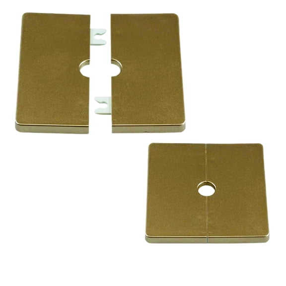 Decorative Wall Hole Cover Plate for Hiding Pipes Air Conditioning Outlets Electrical Wiring Easy Installation