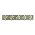 thumbnail image 1 of Decorative Wall Mounted Coralia Sea Turtle 5 Hook Coat Hanger, 1 of 4