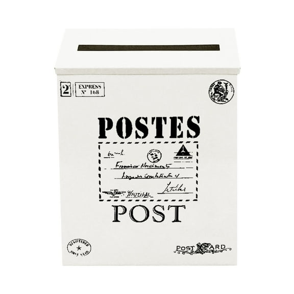 Decorative Wall Mounted Mailbox for Home Suggestions Notes and Photography Props