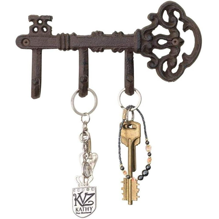 1pc Retro Heavy Duty Key Hanger Ganchos Pared Vintage Baño - Temu