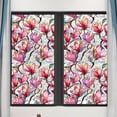 thumbnail image 1 of Decorative Wall Stickers Rainbow Floral Static Cling Window Film Removable Decal Ideal for Glass Doors No Privacy Decals for Home Decoration, 1 of 4
