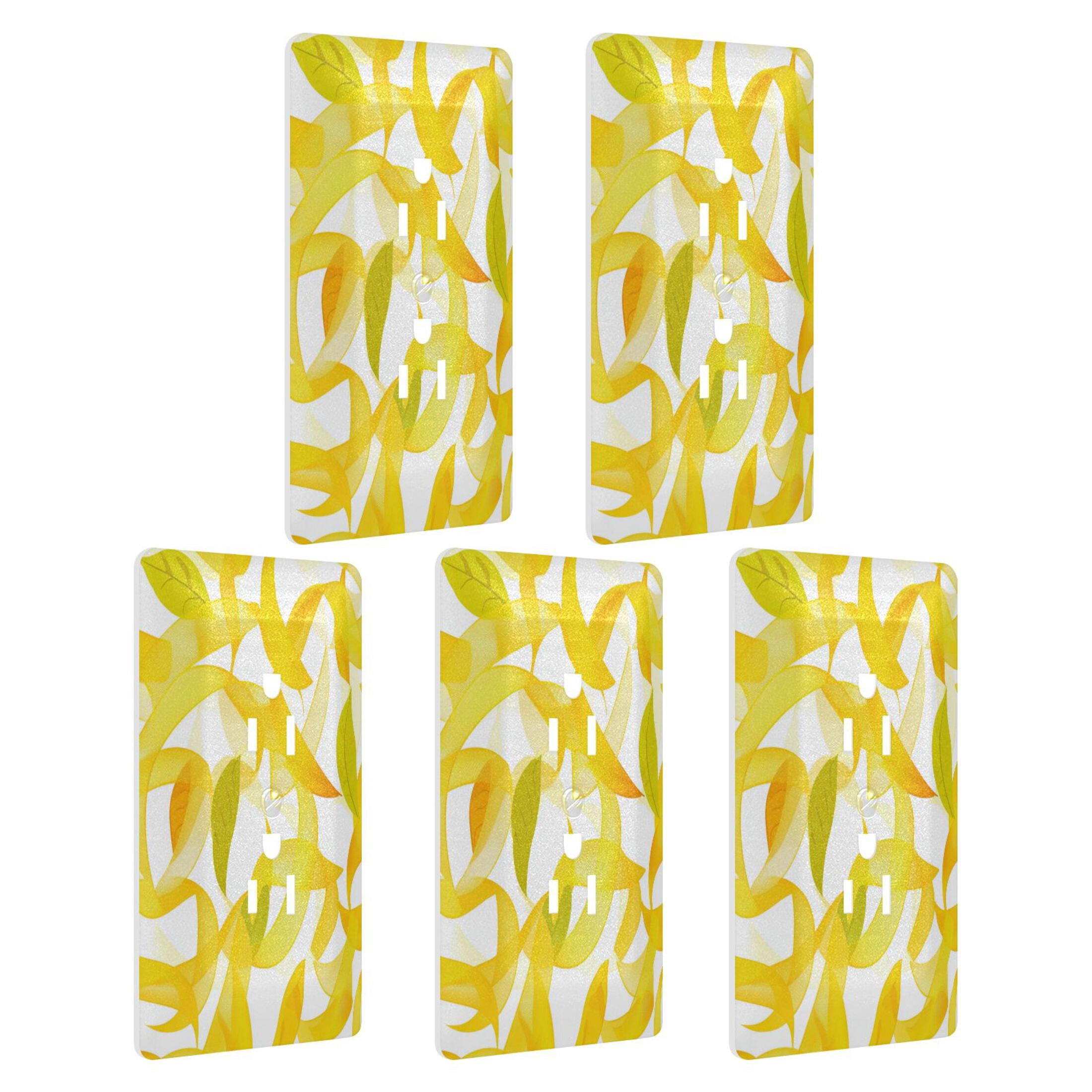 Decorative Wall Switch Panel Cover Duplex Receptacle PC Flame-Retardant ...