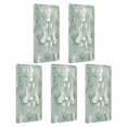 Bunny Rabbit Computer Decorative Wall Switch Panel Cover Duplex Receptacle PC Flame-Retardant ...