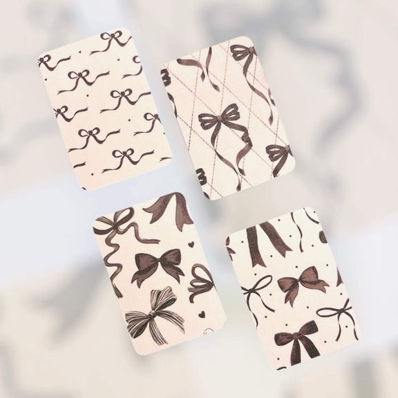 Decorative Wallet Cards 4pcs