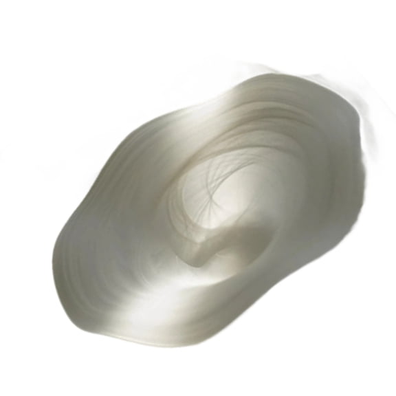 Decorative Waved Glass Tray Contemporary Appetizer Plate Snacks Serving Platter Tableware For Home Entertaining