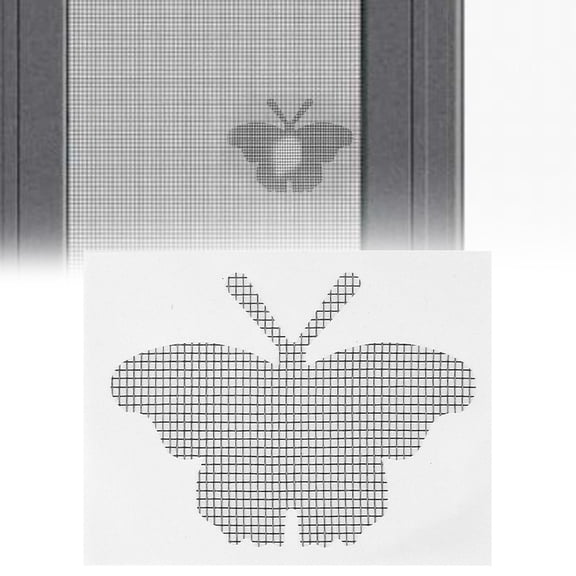 Decorative Window Screen Repair Patches, Cute Shapes, Self-Adhesive Mesh Repair Kit for Window Screens, Door Screens & Tents, Waterproof & Long-Lasting Screen Hole Fixer