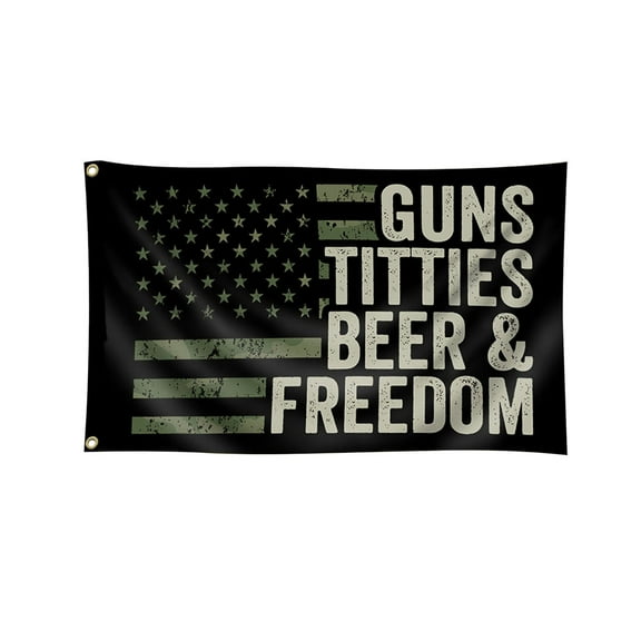 Decorative With Cool Pattern Reusable Wall Hanging Flag For Home Decor Parties And Events