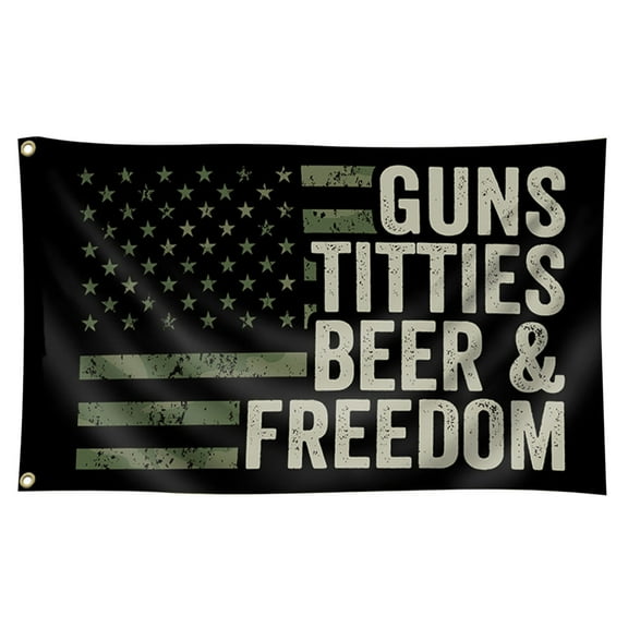 Decorative With Cool Pattern Reusable Wall Hanging Flag For Home Decor Parties And Events