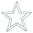thumbnail image 1 of Decorative Wreath Frames for Floral Arrangements Star Heart Cane Shapes Home Decor, 1 of 7