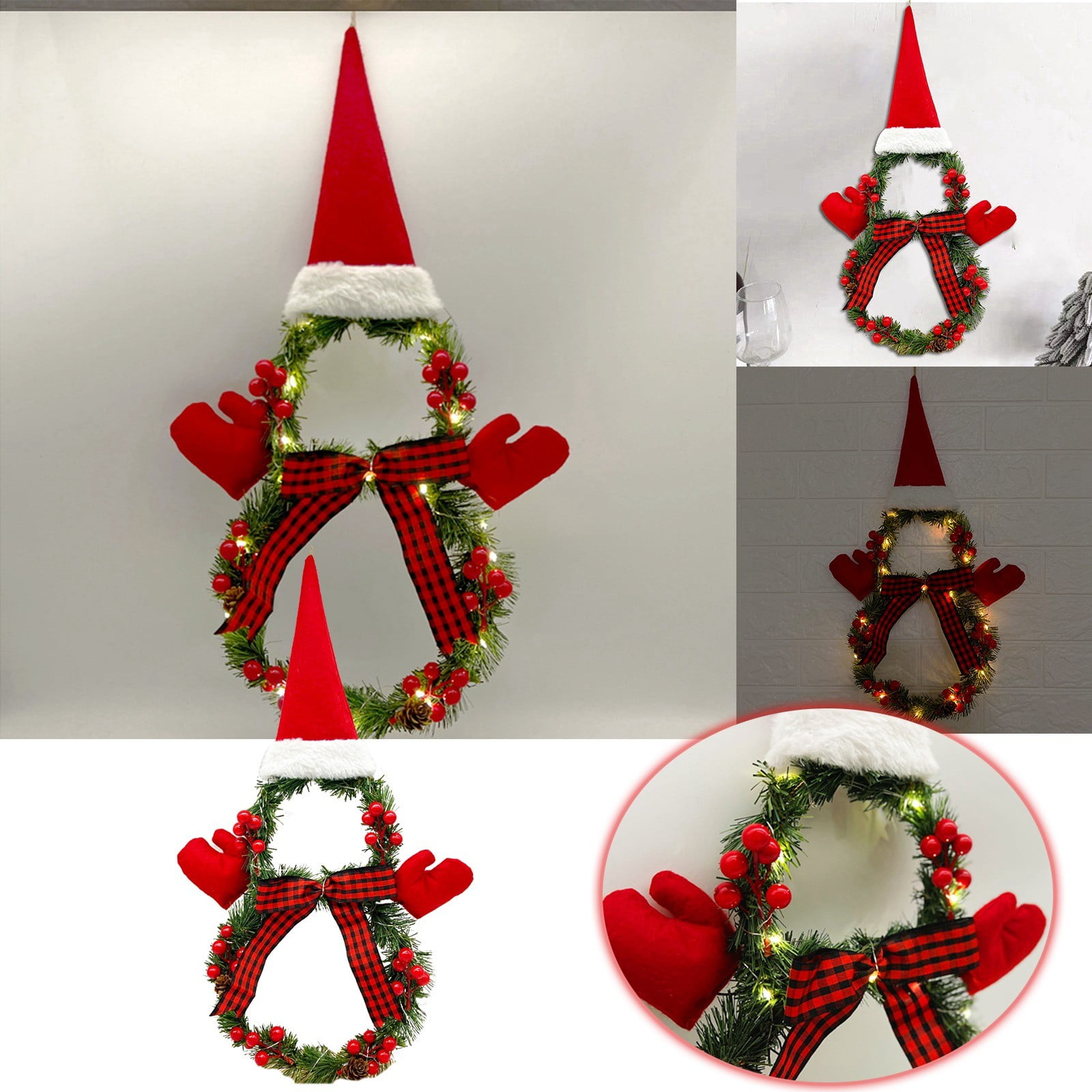 Decorative Wreaths for Front Door Christmas Decorations Christmas