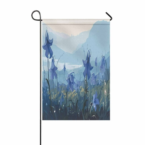 Decorative Zinnia Garden Flag Colorful Spring Summer Blooms Double Sided 12 X 18 Inch