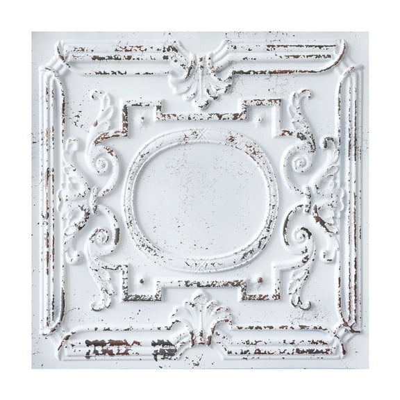 Decorative ceiling tile Emboss interior wall panel for Public house PL15 Distress crack white black 10Pcs/pack