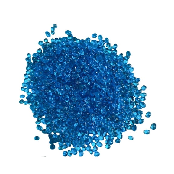 Decorative stone, glass stone, 1 pound (approx. 460 grams) of irregularly shaped sea glass pebbles, artificial glazed crystal stone, suitable for vase filling, table decoration, and aquariums